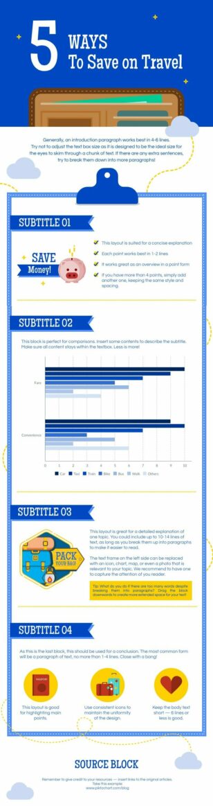 Travel Informational Infographic Template