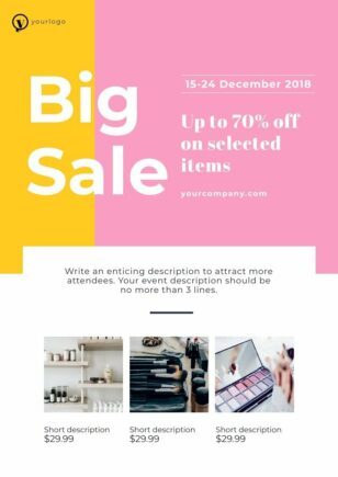 Big Sale Flyer Template