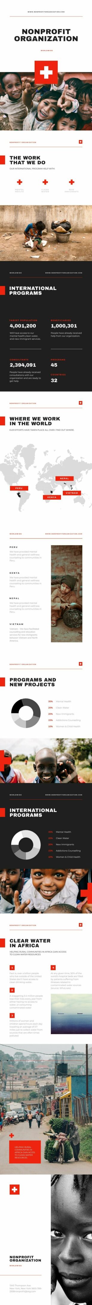 Nonprofit Brochure Template