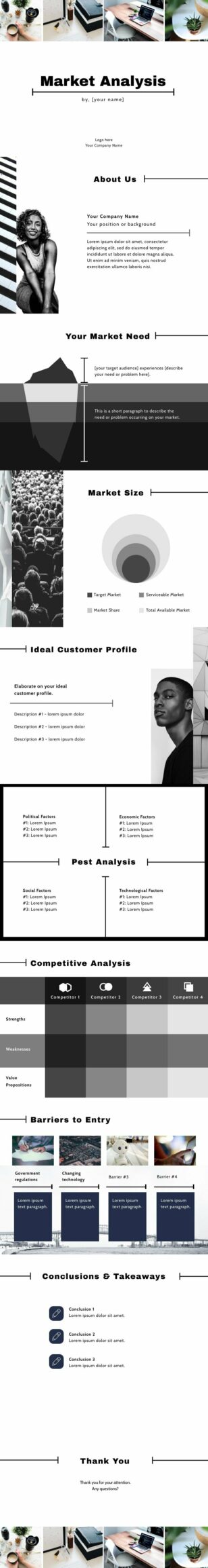 Marketing Analysis Presentation Template