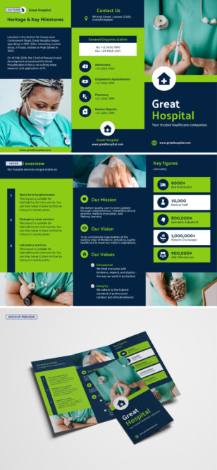 Trifold Brochure Medical