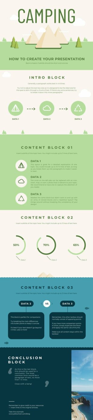 Camping Presentation Template