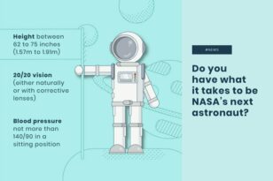 NASA Astronaut News Visualization Template