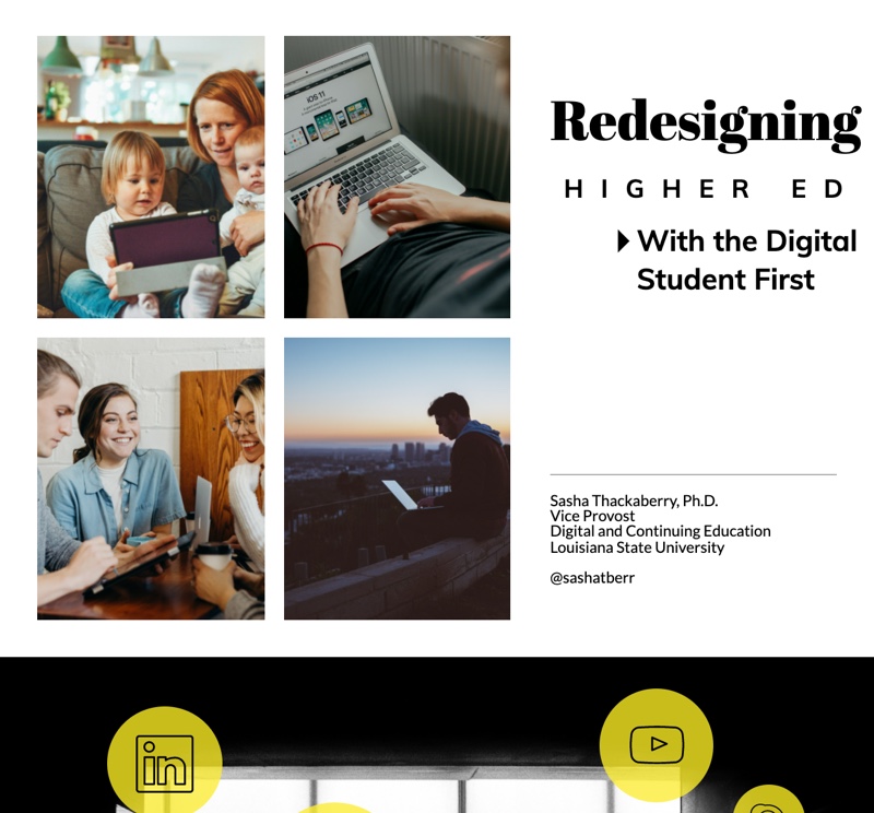 Redesigning Higher Ed with Digital Student First